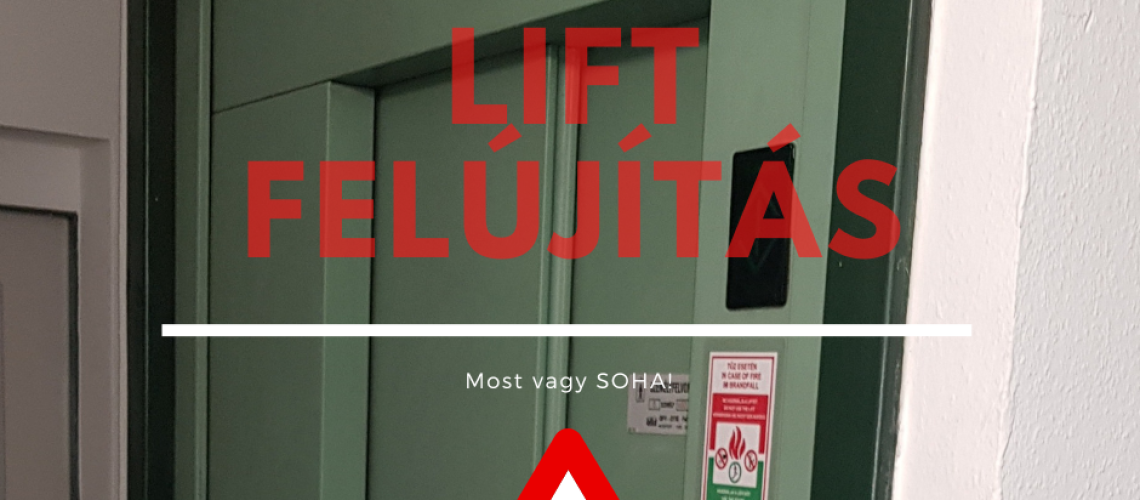 Lift felújítás